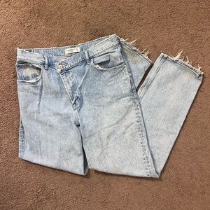 Abercrombie & Fitch Light Blue Straight Jeans